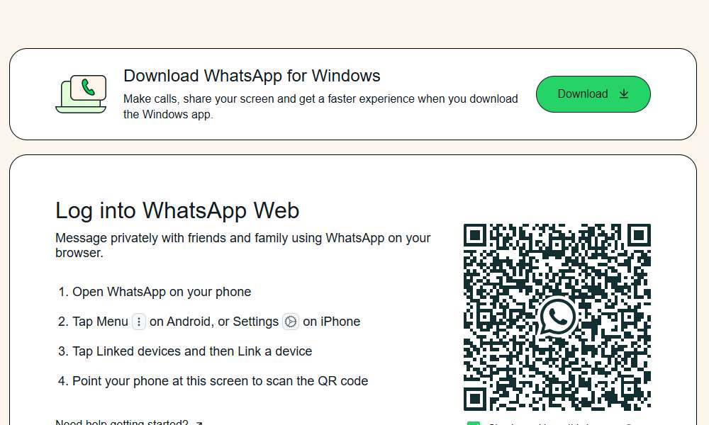 WhatsApp Web to See Someone's WhatsApp Chat