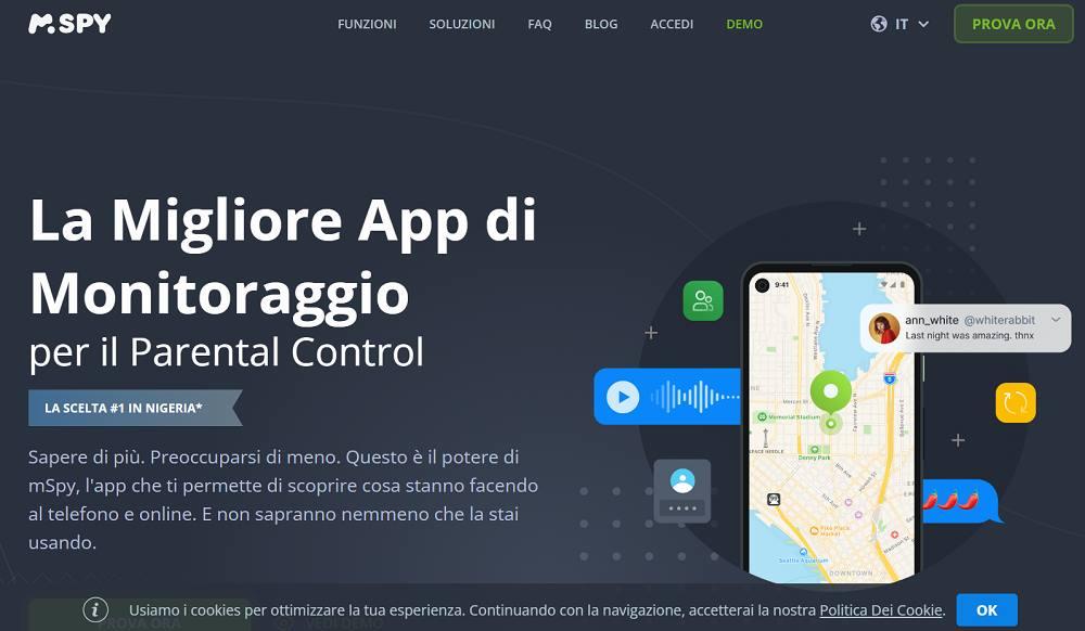 mSpy software con installazione