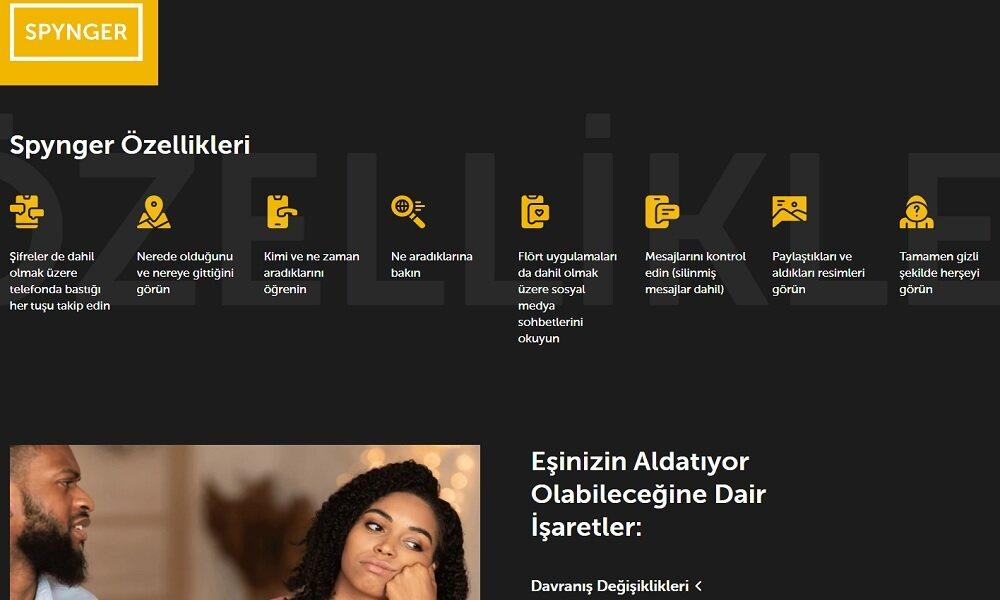 Spynger&rsquo;in temel &ouml;zellikleri