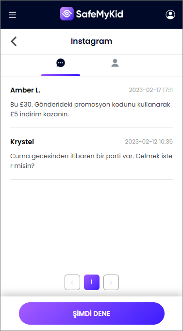 Android cihazdaki Instagram aktivitelerini gerçek zamanlı olarak takip edin