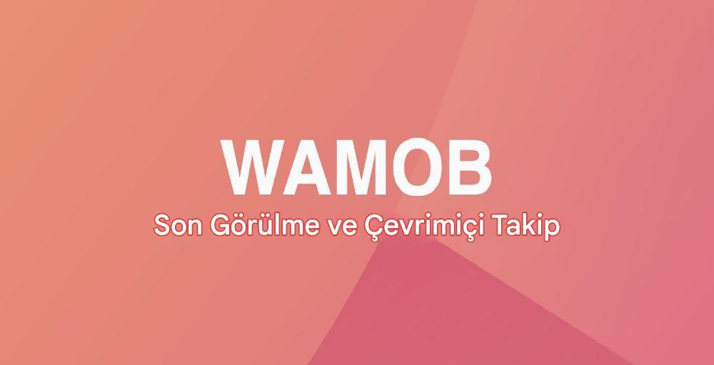 WaMob ile WhatsApp çevrimiçi takip