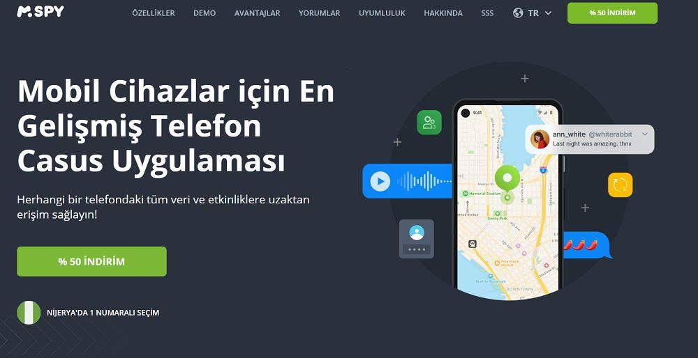 mSpy tamamen ücretsiz takip programı